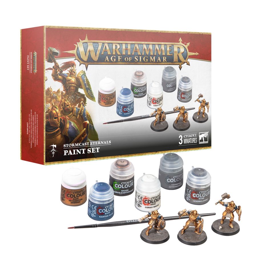 Stormcast Eternals Vindictors + Paint Set