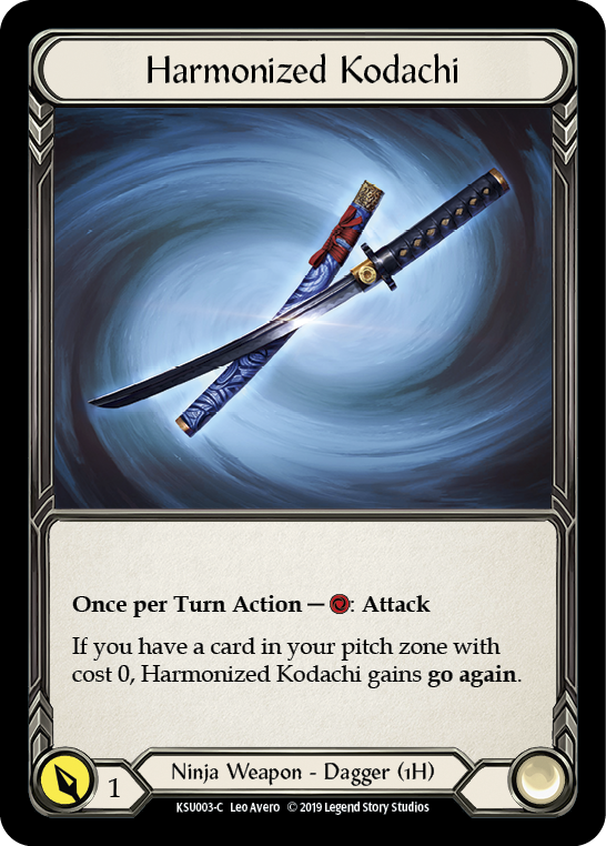 Harmonized Kodachi [KSU003-C] 1st Edition Normal