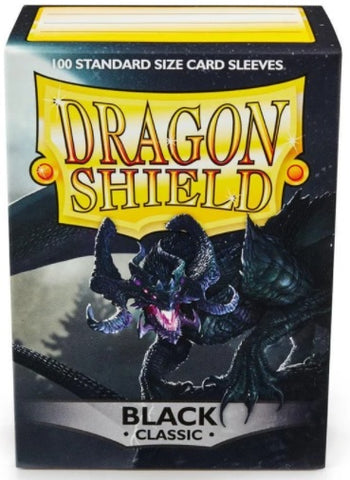 Dragon Shield Sleeves (Standard 100ct) Classic Black
