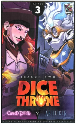 Dice Throne: Cursed Pirate vs Artificer