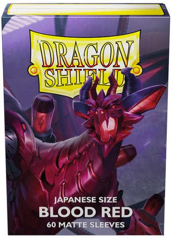 Dragon Shield Sleeves (Japanese) Matte Blood Red