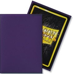 Dragon Shield Sleeves (Standard 100ct) Matte Purple