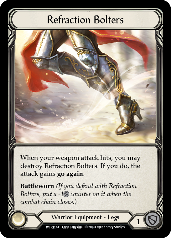 Refraction Bolters [WTR117-C] Alpha Print Cold Foil